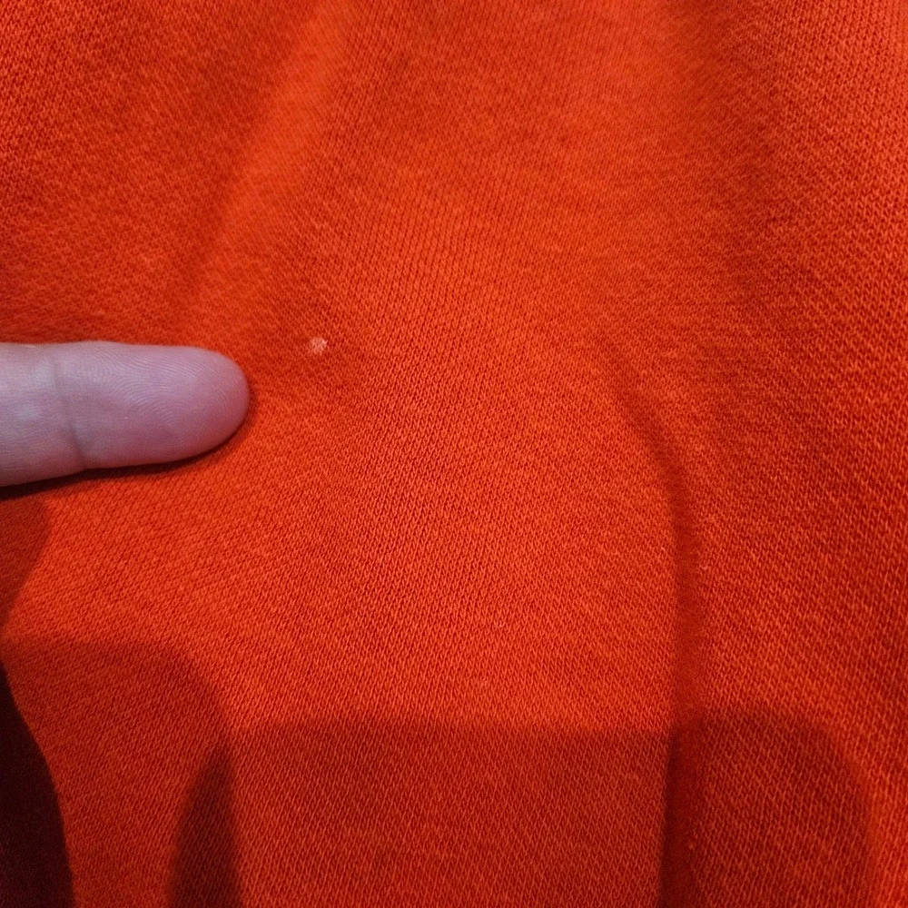 The North Face Sweatpants Mens L Orange Good Fleece Logo Joggers NF0A3Y9I